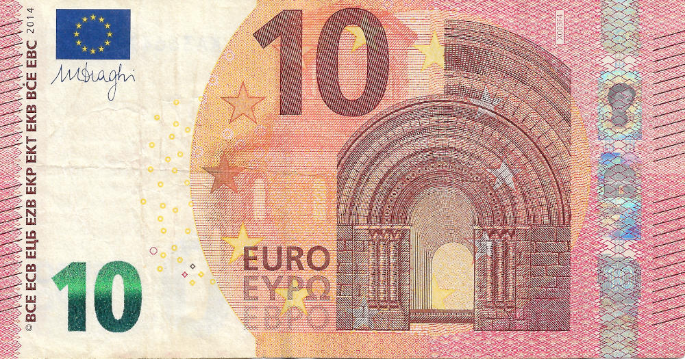 Back of Euro